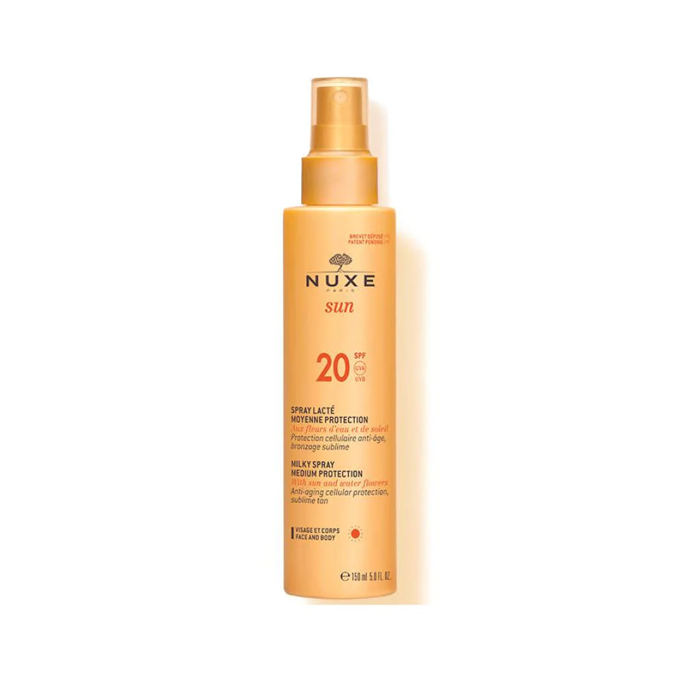 Nuxe Sun Milky Spray for Face & Body Medium Protection SPF20
