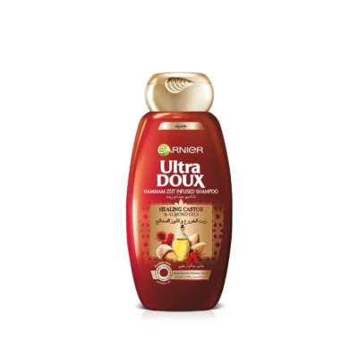 Garnier Ultra Doux Castor and Almond Oil Hammam Zeit infused Shampoo