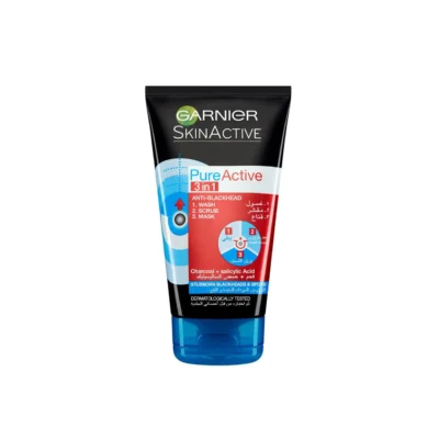 Garnier SkinActive Pure Active Intensive Charcoal 3-in-1 Wash