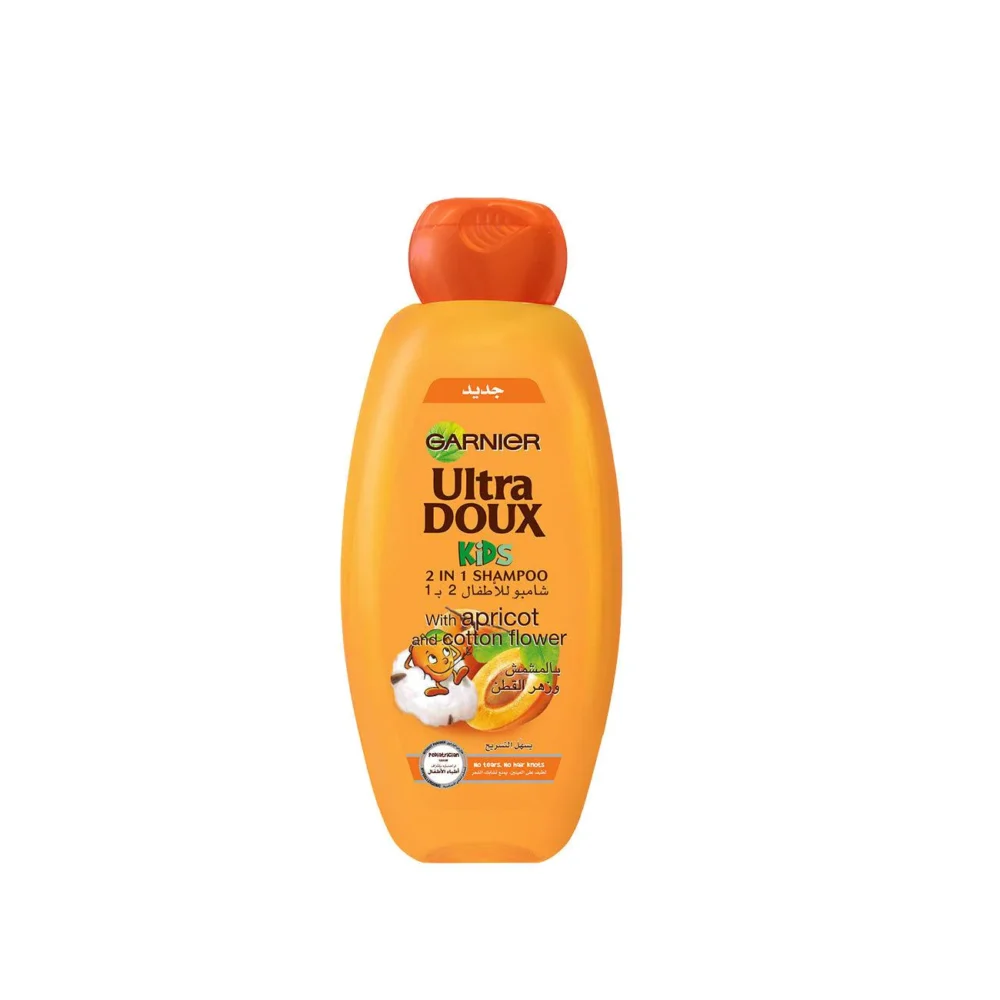 Garnier Ultra Doux - Children - with Apricot and Cotton Flower - Shampoo 2 in 1