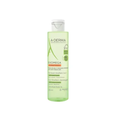 A-DERMA Exomega Control Emollient Cleansing Gel 200ml