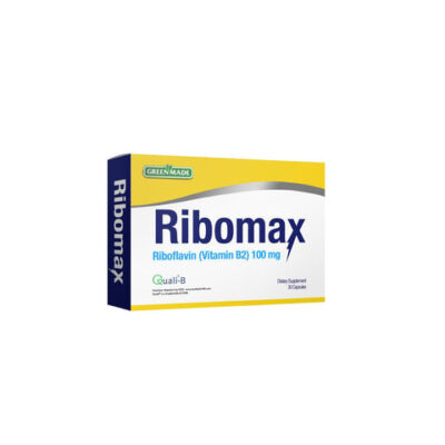 Green Made Ribomax (Riboflavin) (Vitamin B2) 100mg