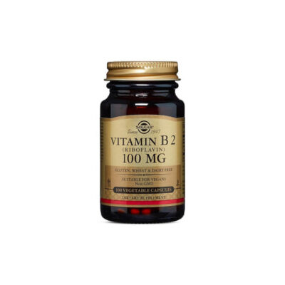 Solgar Vitamin B2 (Riboflavin) 100mg